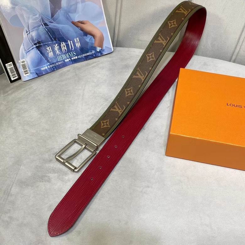 LV Belt 40mmX95-110CM 7D (698)